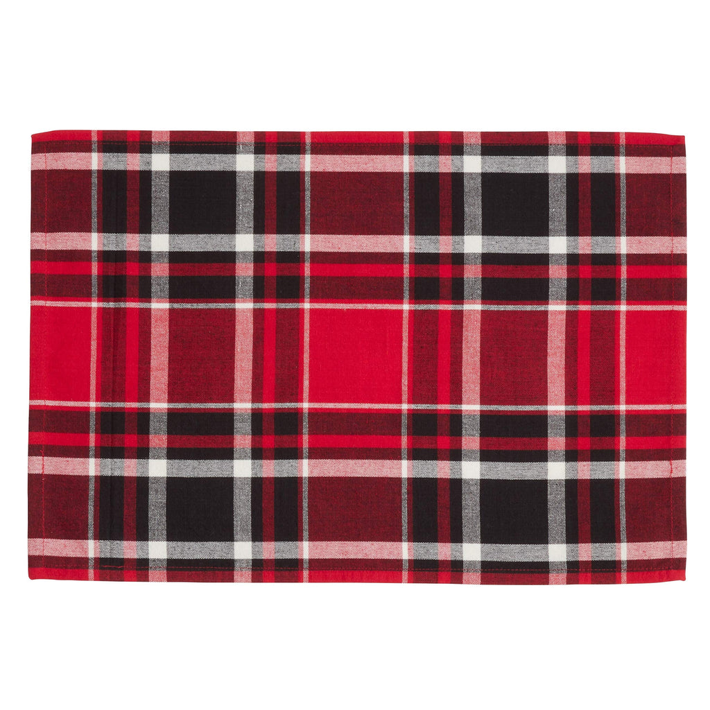 Fennco Styles Classic Plaid Design Tabletop Collection