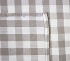 Fennco Styles Classic Gingham Checkered Tablecloth - Check Pattern Table Cover for Everyday Use, Country Theme Party, Banquets and Home Décor