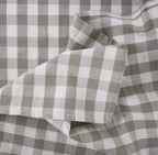 Fennco Styles Classic Gingham Checkered Tablecloth - Check Pattern Table Cover for Everyday Use, Country Theme Party, Banquets and Home Décor