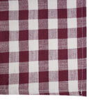 Fennco Styles Classic Gingham Checkered Tablecloth - Check Pattern Table Cover for Everyday Use, Country Theme Party, Banquets and Home Décor