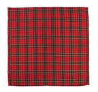Fennco Styles Holiday Tartan Plaid Dazzle Christmas Decorative Table Runner - Red Table Cover for Winter Holidays, Home Decor, Family Gatherings