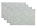 Fennco Styles Contemporary Chevron Tassel Cotton Blend 14 x 71 Inch Table Runner – Woven Table Runner for Indoor Party, Family Gathering, Beach House and Home Décor