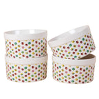 Paw Print Large Oven-Safe Ramekin - Set of 4 - 14oz