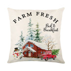 Christmas Snowflake Pillow Covers