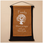 Inspirational Words Scroll Banner, Indoor/Outdoor use