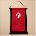Inspirational Words Scroll Banner, Indoor/Outdoor use