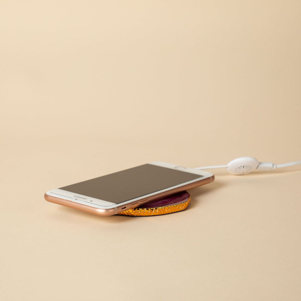Agate Crystal Wireless Charging Pad