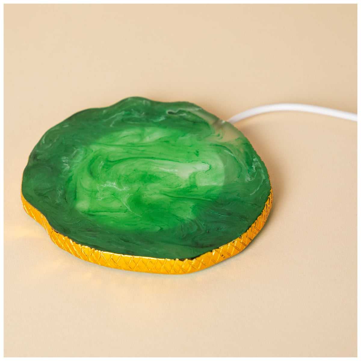 Agate Crystal Wireless Charging Pad