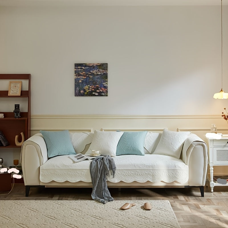 Quilted Autum Waterproof Sofa Cover for Pets