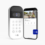 Myq Smart Garage Door Video Keypad with Wide-Angle Camera, Customizable PIN Codes, and Easy Access to Garage via Myq App, Compatible with Liftmaster, Chamberlain, and Craftsman Openers. See & Control Your Garage from Anywhere.