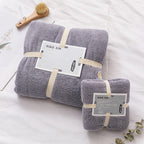 Absorbent Bath Towel Set For Mother And Child