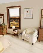 Boucle Barrel Chair