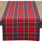Fennco Styles Classic Plaid Design Tabletop Collection