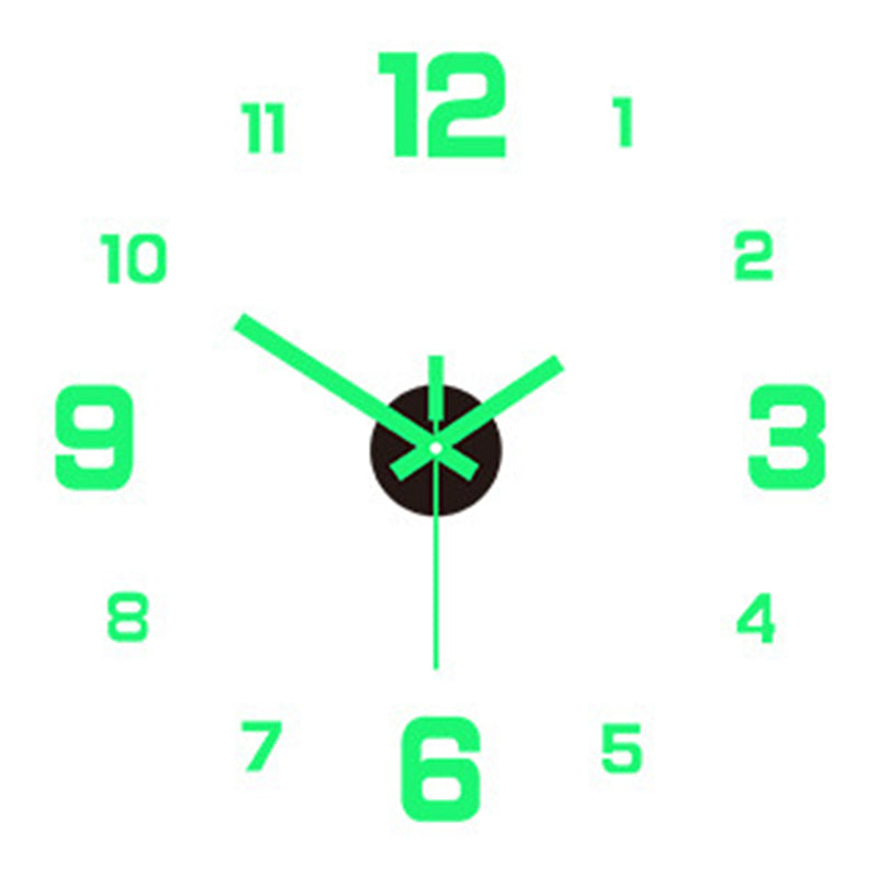 Frameless Modern Wall Clock