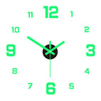 Frameless Modern Wall Clock
