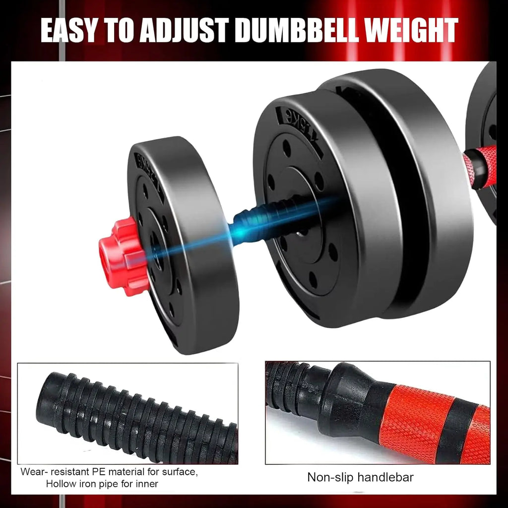 44bls Adjustable Dumbbell Set For Home Gym