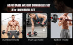 44bls Adjustable Dumbbell Set For Home Gym