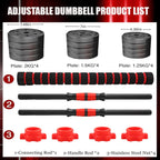 44bls Adjustable Dumbbell Set For Home Gym