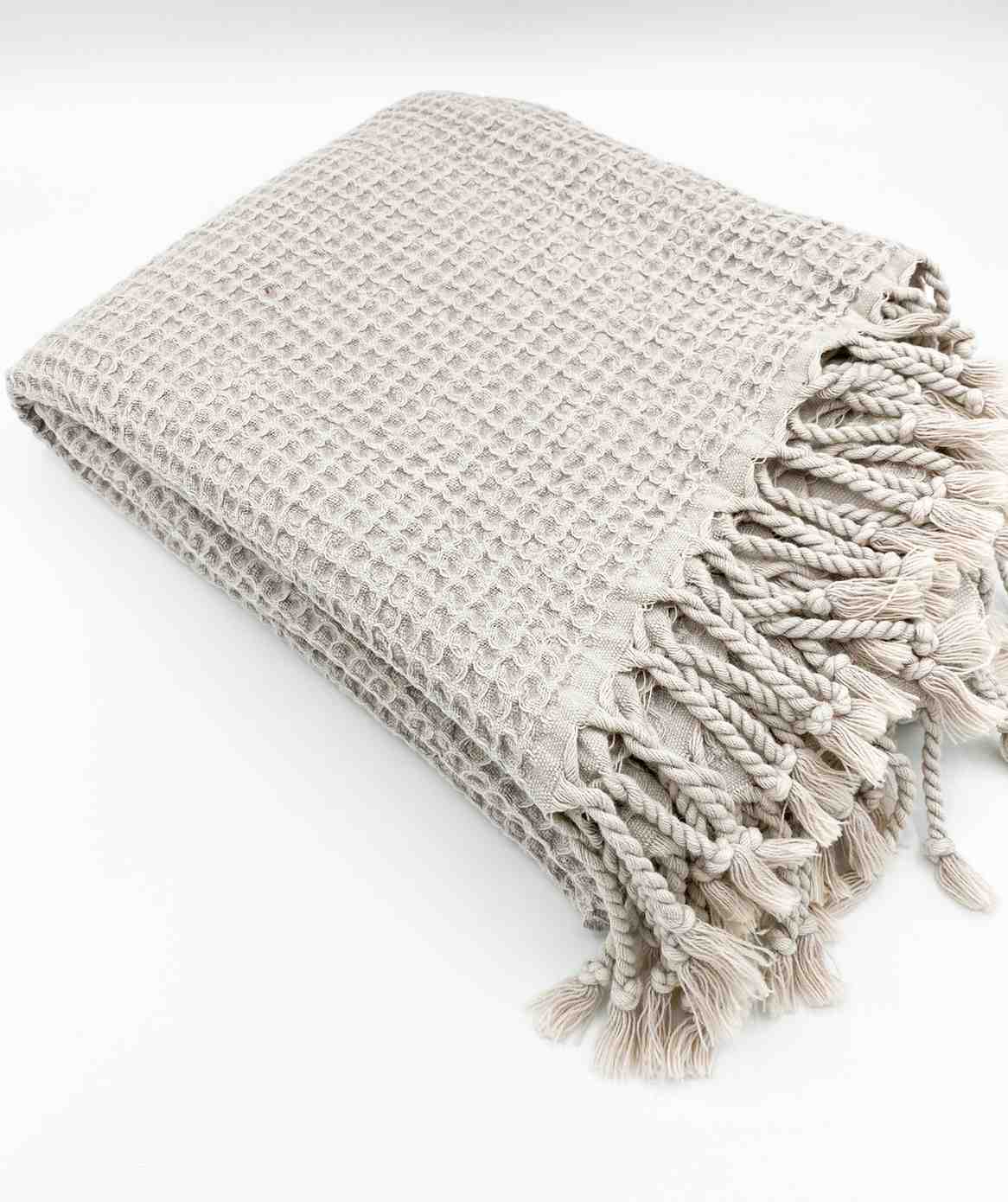 Waffle Turkish Cotton Towel or Towel Set