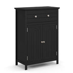 Free Standing Bathroom Storage Cabinet with Large Drawer, Bathroom Entry Bedroom Office