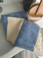 Diamond 100% Turkish Cotton Hand Towel for Bath and Kitchen