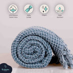 Waffle Turkish Cotton Towel or Towel Set