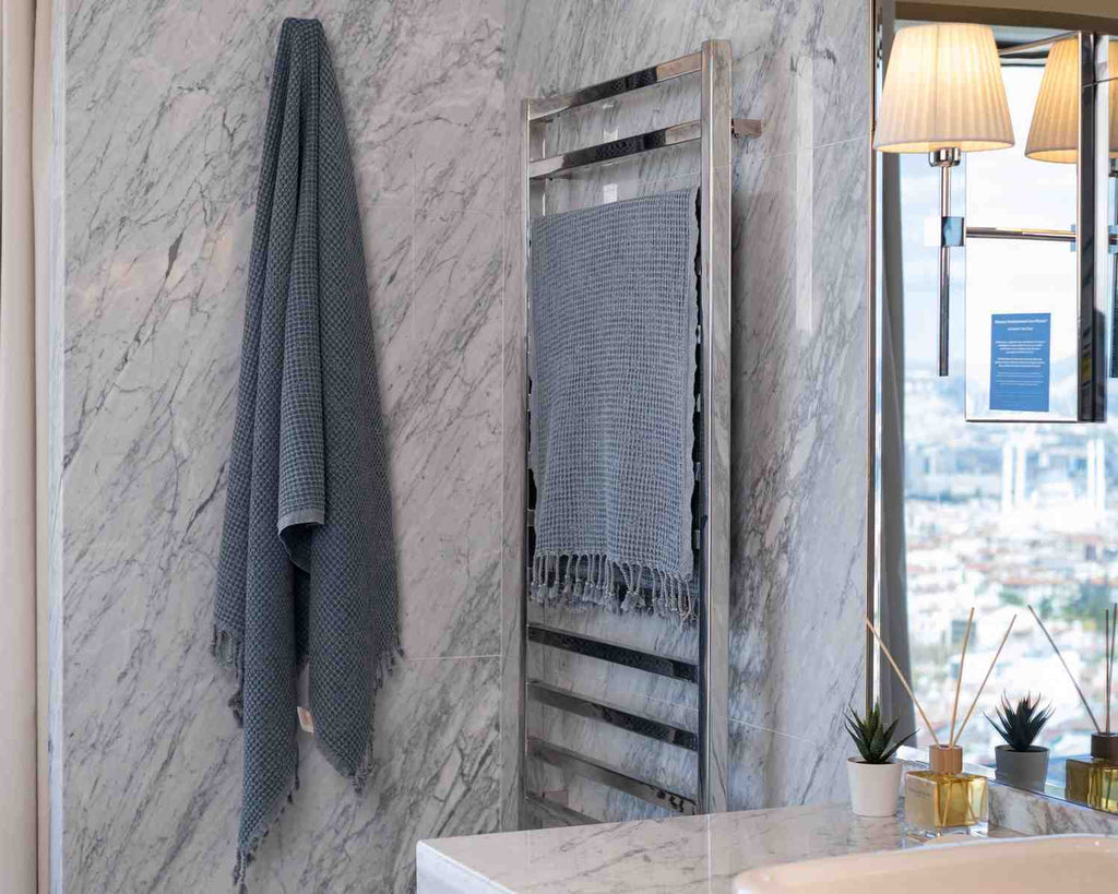 Waffle Turkish Cotton Towel or Towel Set