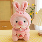 Boba Piggy Animal Plushie Gift for Girls & Boys