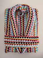 Pom Pom Bathrobe