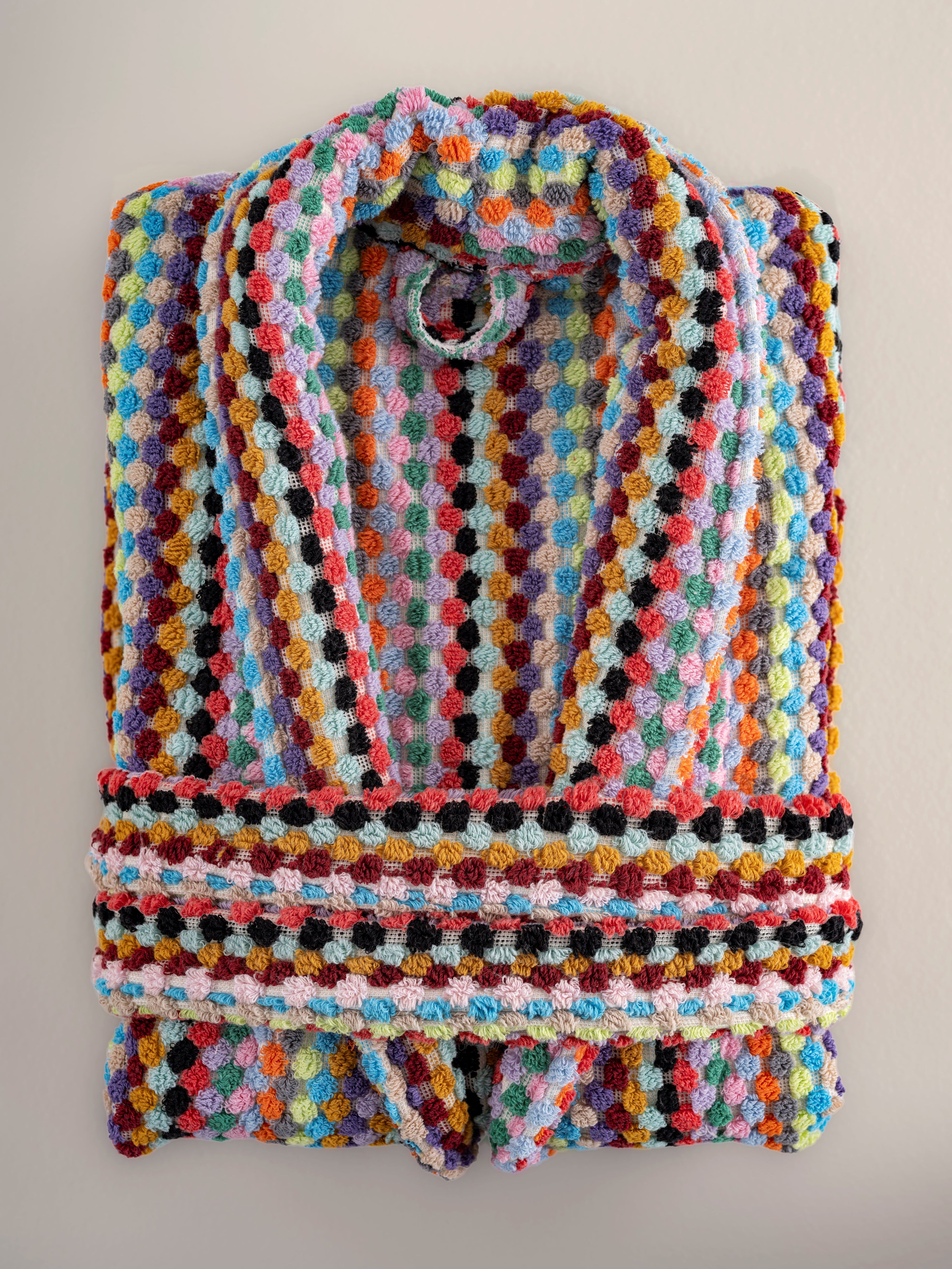 Pom Pom Bathrobe