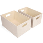 Textured Fabric Bin - Three Sizes