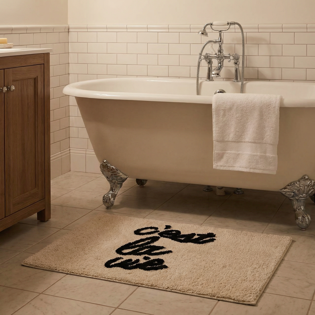 C'est la Vie Bath Mat 20" x 30"