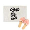 C'est la Vie Bath Mat 20" x 30"