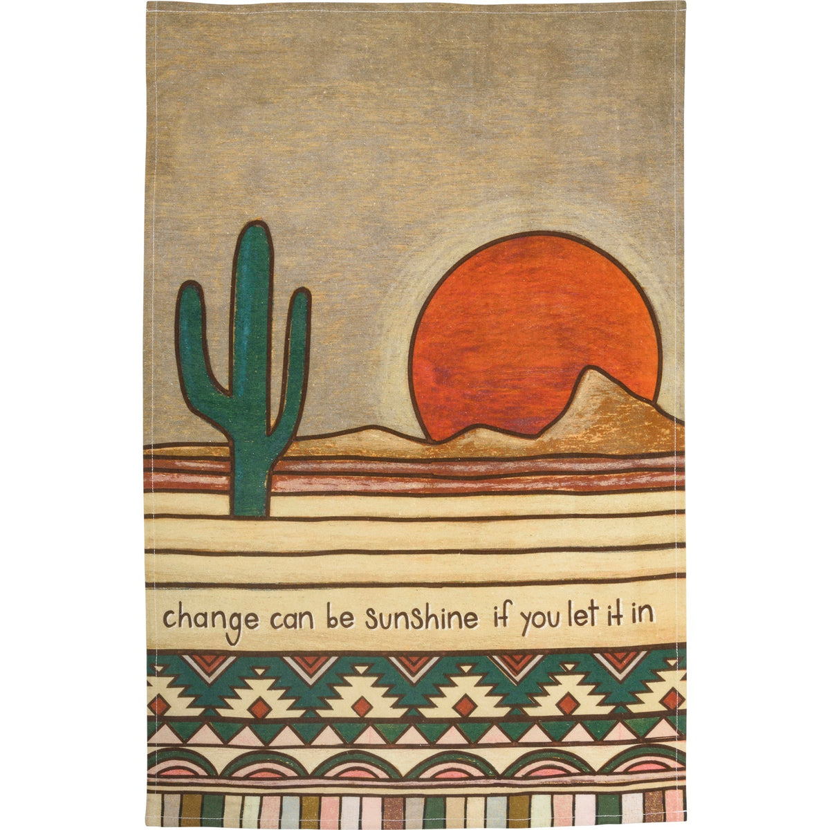 Change Can Be Sunshine If You Let It In Kitchen Towel