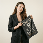 Coffee Doesn't Ask Silly Questions Dish Towel
