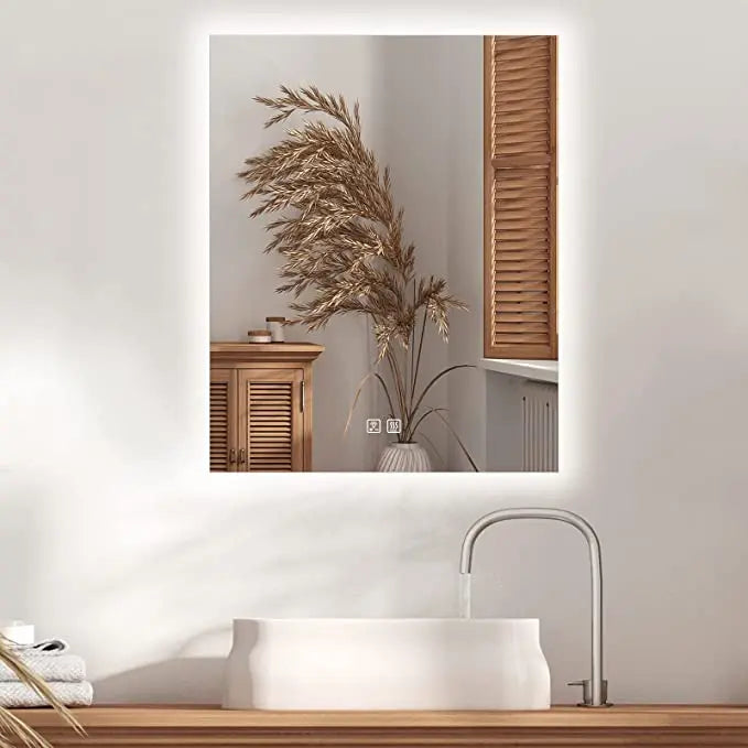 Compact Sleek Backlit LED Bathroom Mirror Various Sizes