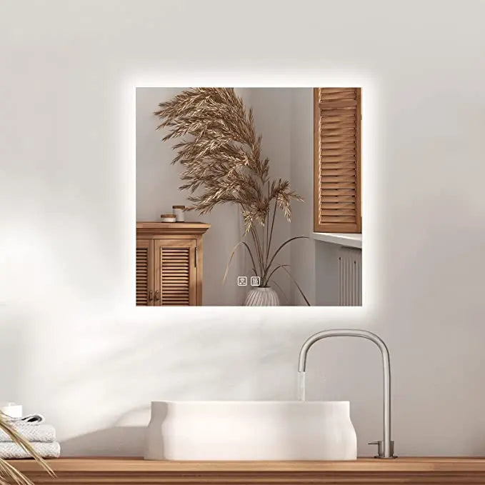 Compact Sleek Backlit LED Bathroom Mirror Various Sizes