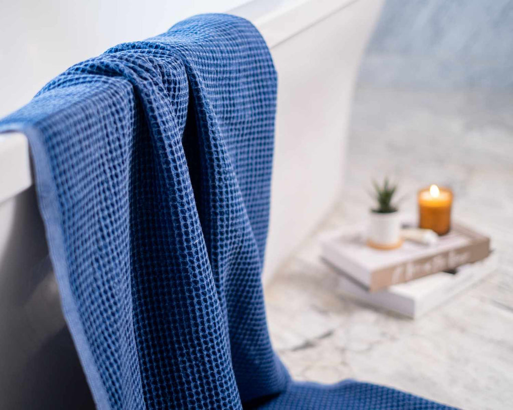 Waffle Turkish Cotton Towel or Towel Set