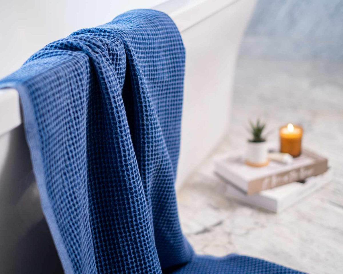 Waffle Turkish Cotton Towel or Towel Set