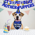 Dog Birthday Decorations Set Hat Bandana Bow Tie Banner Multi Size