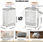RollEase Laundry Hamper - Various sizes