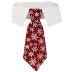 British Style Christmas Dog Tie