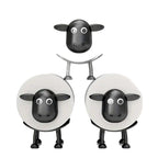 Cute sheep shaped toilet paper holder suitable for fashionable home decoration tissue storage bathroom accessories decoration rack