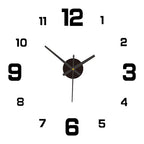 Frameless Modern Wall Clock