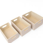 Textured Fabric Bin - Three Sizes