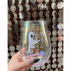 Ghost "I Be Creepin" Jumbo Stemless Wine Glass