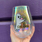 Ghost "I Be Creepin" Jumbo Stemless Wine Glass