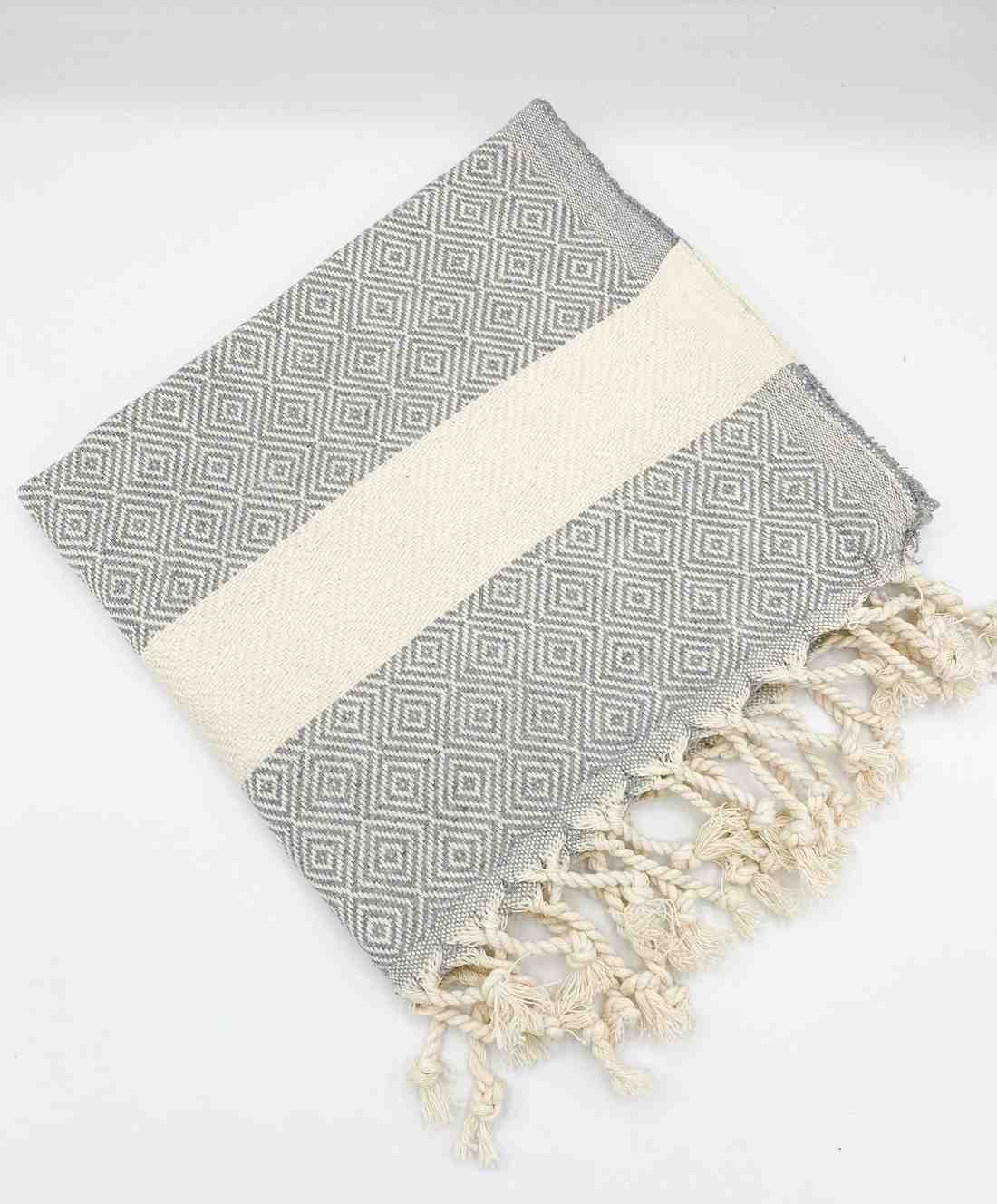 Diamond 100% Turkish Cotton Hand Towel for Bath and Kitchen