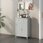 Free Standing Bathroom Storage Cabinet with Large Drawer, Bathroom Entry Bedroom Office