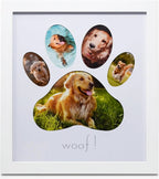 Green Pollywog Pet Memorial Shadowbox | Collar, Tag & Photo Keepsake